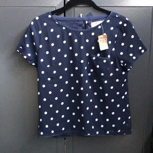 Polka Dot Hollister Top